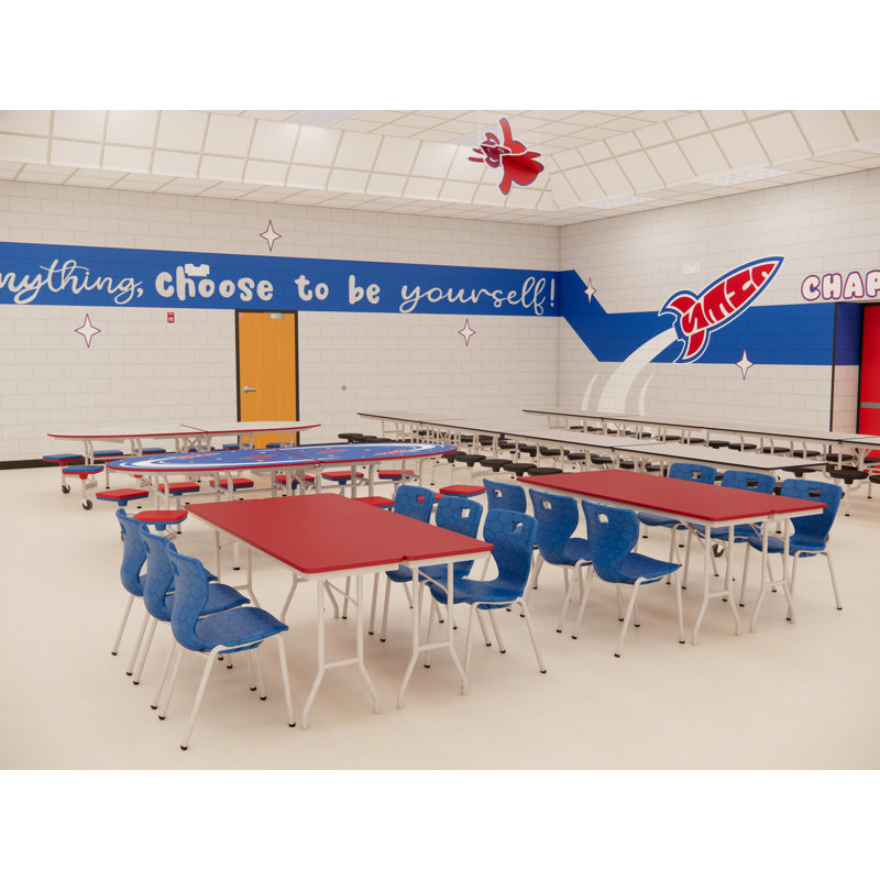 Tables pliantes robustes en plastique ABS Dynalite ™, H 29 po x L 72 po x l 18 po