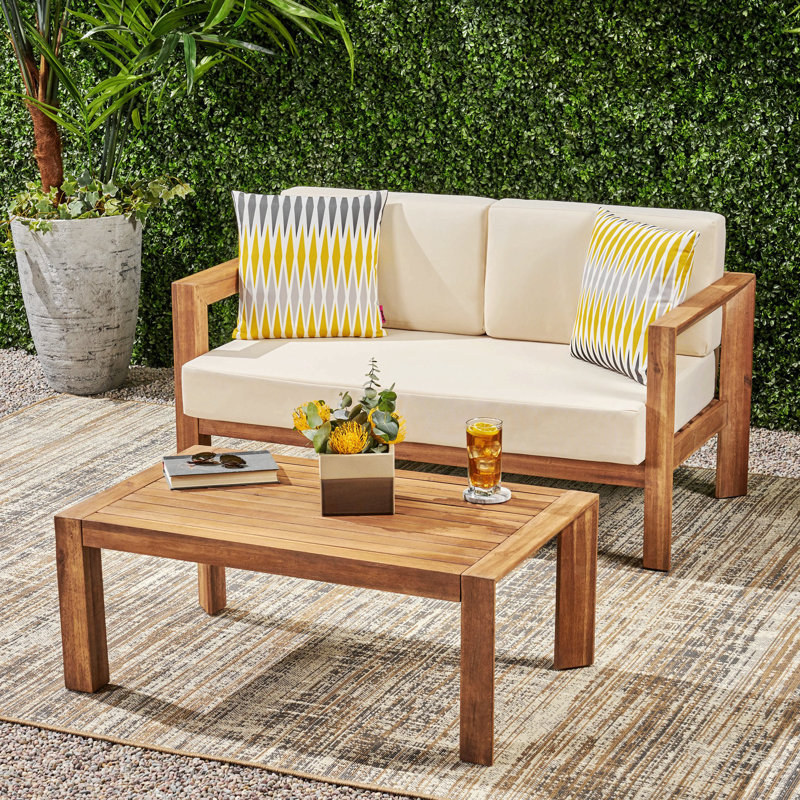 Causeuse et table basse Genser