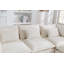 Canapé modulaire surdimensionné surdimensionné avec assise large et profonde, véritable design de relaxation, comprenant un repose-pieds, idéal pour le confort d'un salon spacieux et une configuration flexible.-314961217