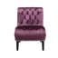 Chaise de salon en velours sans accoudoirs-118445417