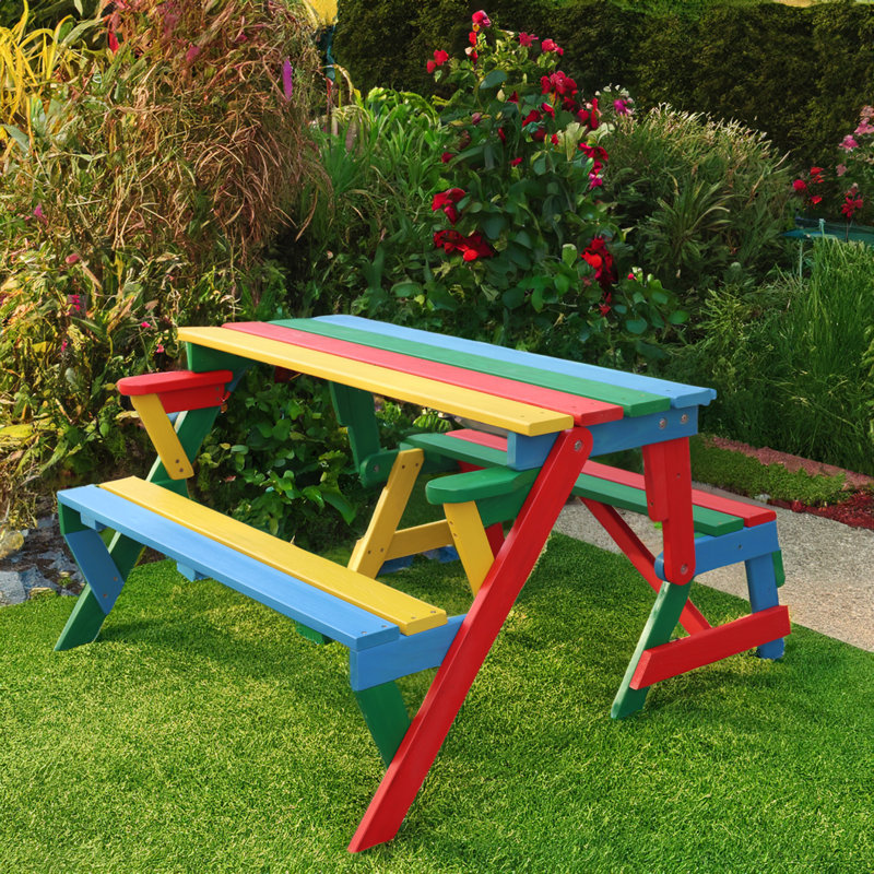 Busiek Children's Rectangular Picnic Table