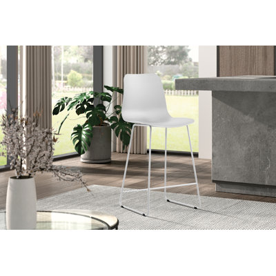 Briyan Counter Stool with Metal Frame