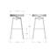 Tabouret de bar et de comptoir pivotant-983576297-983576299
