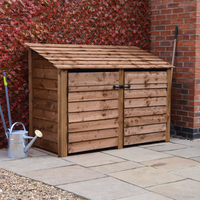 Tappahannock 180cm W x 80cm D Solid Wood Log Store