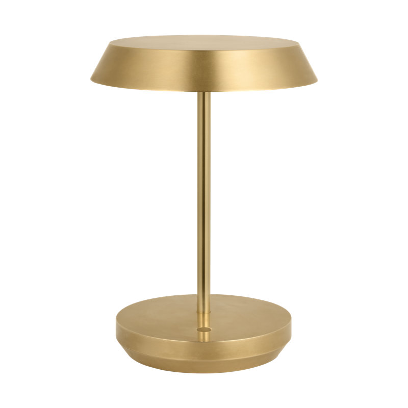 Tepa Short Accent Rechargeable Table Lamp, Gold
