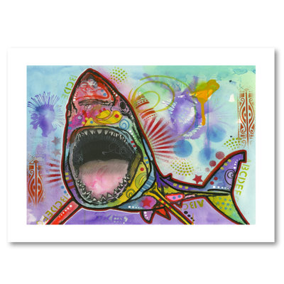« shark 1 », reproduction d’art sur papier d’archivage