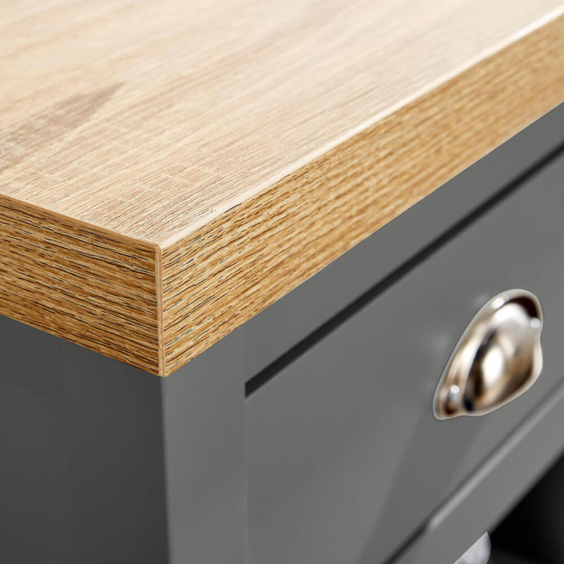 Avon Storage Bench, Grey