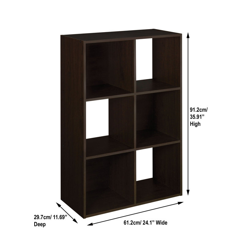 Cubeicals Bookcase, Espresso