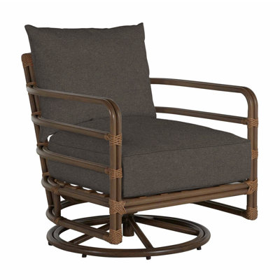 Malibu Swivel Patio Chair with Cushions