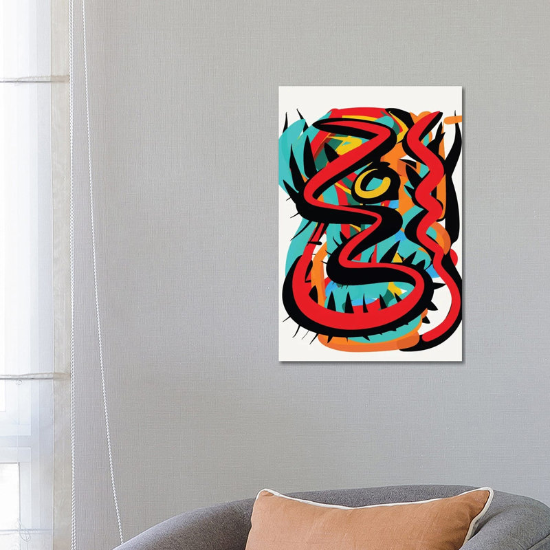 Primitive Energy Of Art by Emmanuel Signorino - Wrapped Canvas Print, 66.04 cm H x 45.72 cm W x 3.175 cm D