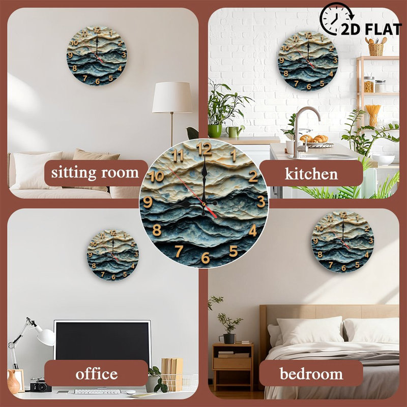 Horloge en couches