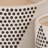 Ceramic Stoneware Saucer Planters with Perforated Design, Set of 2
