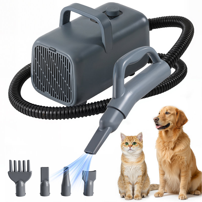 Pet Grooming Blower, Gray