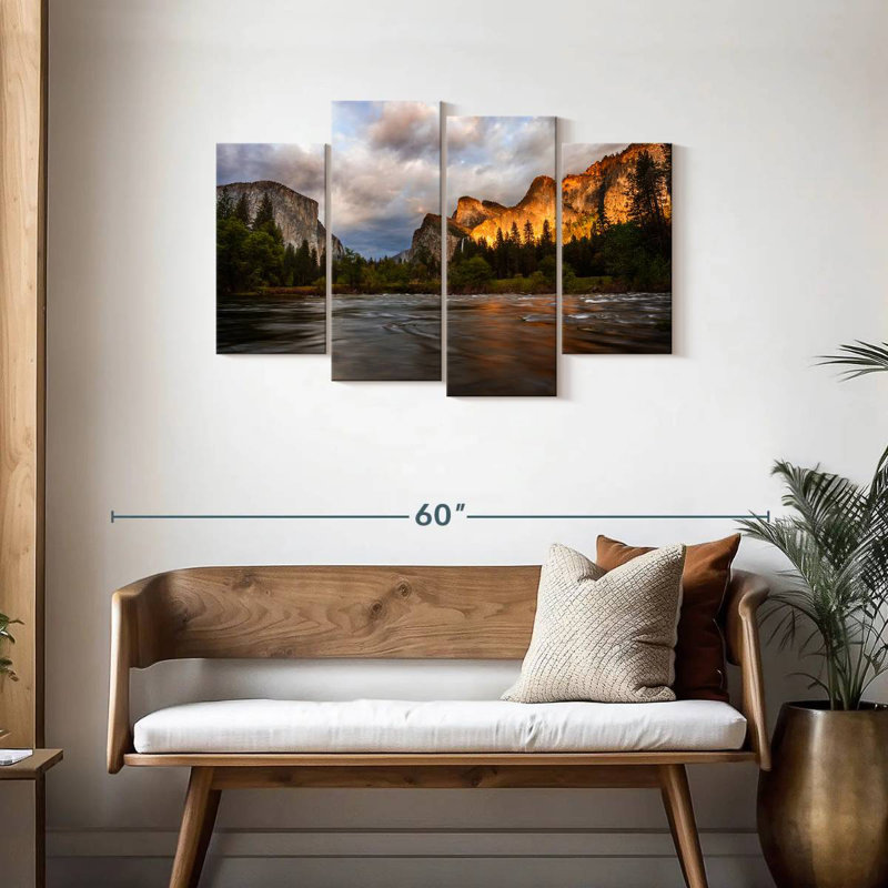Alvord Yosemite Calm River, 27'' H x 43'' W