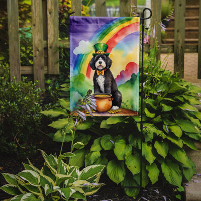 Double Sided 15.5'' H x 11.25'' W Polyester St Patrick's Day Garden Flag