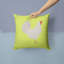 Coussin décoratif extérieur en tissu carré à éclectique de poulet-23813434-48710729
