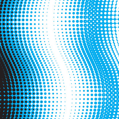 Halftone by Vilisov - Wrapped Canvas Print