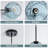 1-Light Clear Water-Ripple Glass Pendant Light for Kitchen Island & Dining Room-813439398