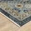 Tapis bleu / doré Hovis Southwestern-1667771699