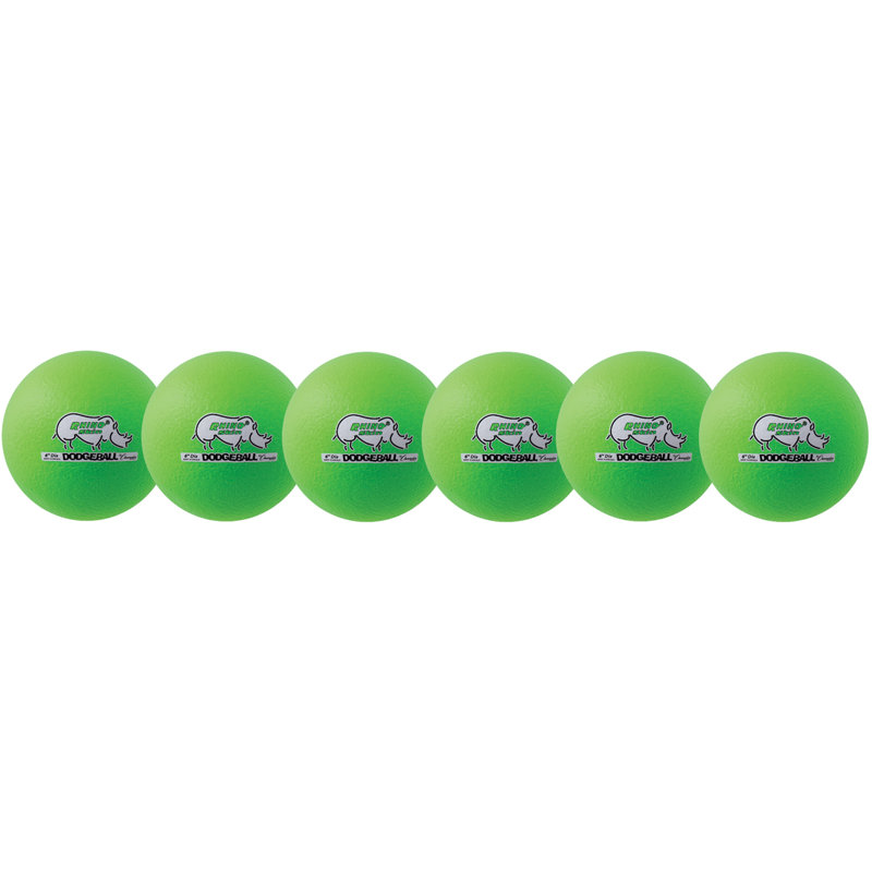 Ensemble de 6 balles de ballon Champion Sports Rhino Skin