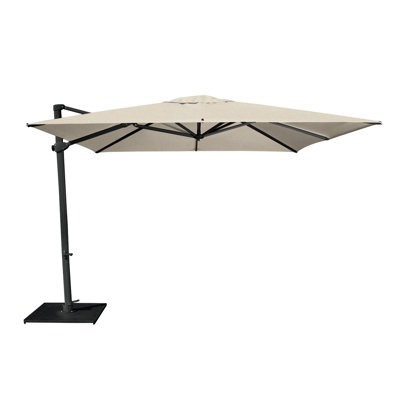 Pavone 10' Square Cantilever Umbrella (Grip Handle)