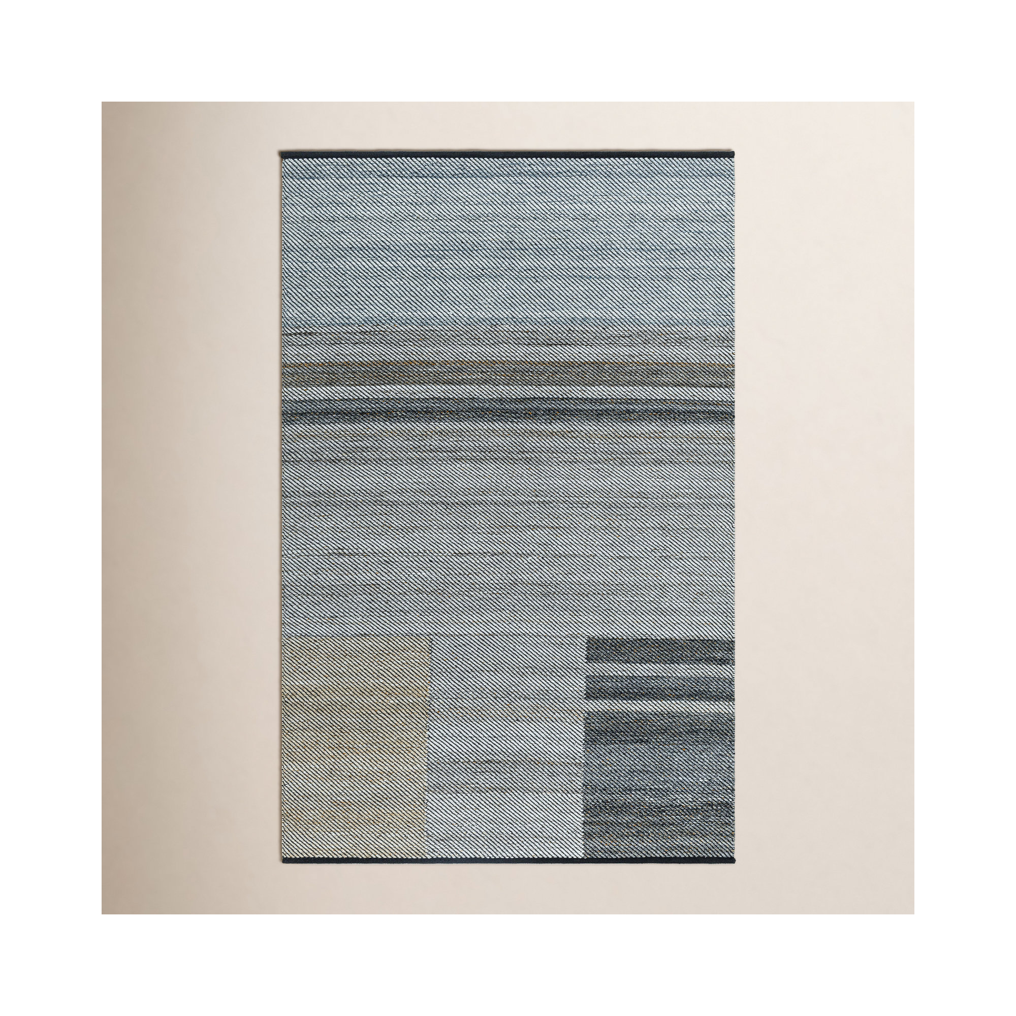 Jordyn Rustic Hand Woven Indoor/Outdoor Area Rug, Rectangle 5' x 7'6"
