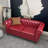 62'' Faux Leather Loveseat-676781459