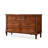 Deep-cherry Solid Wood Accent Cabinet-1421515435