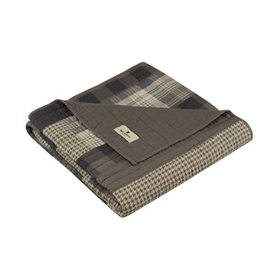 Winter Hills Quilted Throw Blanket