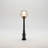 Globe Outdoor Floor Lamp