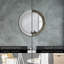 Huldar Glass Flat Wall Mirror