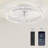 20 Inch Low Profile Ceiling Fans with Lights and Remote-864998414