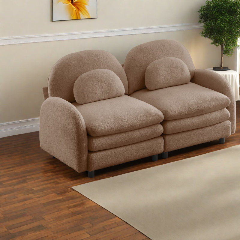 Causeuse incurvée 2 places Cloud Comfort