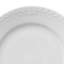 White Fluted Half Lace Royal Copenhagen 6.6929" Appetizer Plate