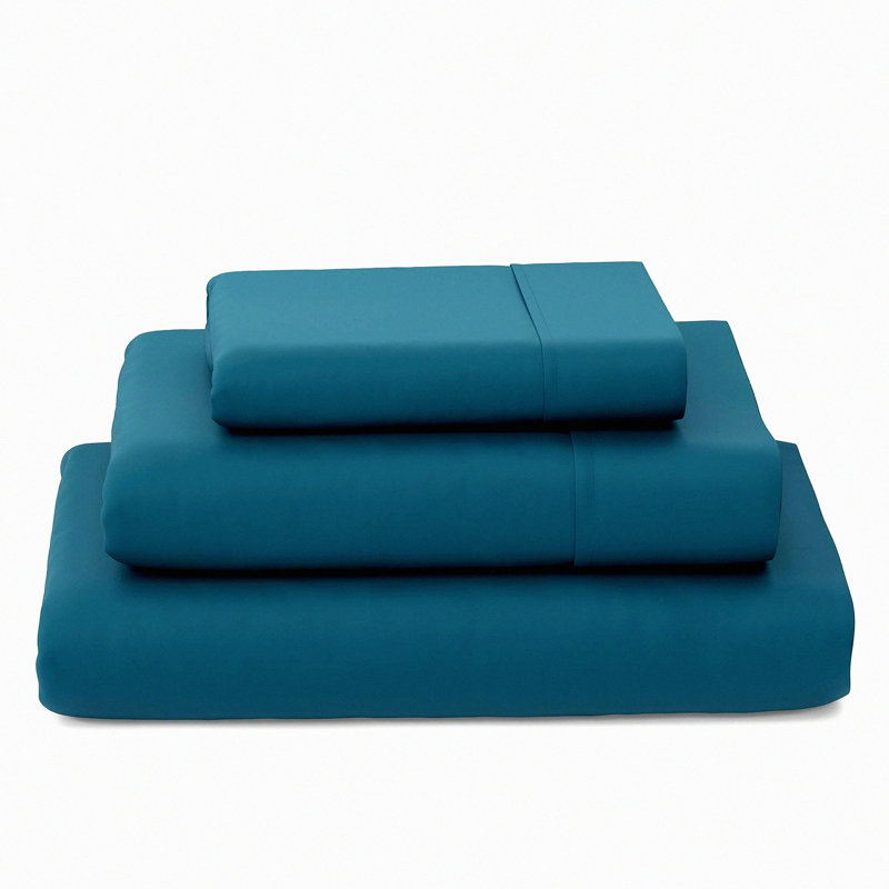 CoolBamboo Silky Soft Luxury Sheets - Breathable & Cooling 4-Piece Bedding Set with Deep Pockets - Rayon Blend Derived from Bamboo