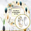 Décoration murale Earthy Elegance Motif Boho - Miroir rond floral_MTMIR123719-99625359