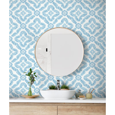 Rouleau de papier peint Brynnae L 27 pi x l 27 po