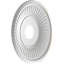 Médaillon de plafond en PVC thermoformé Berkshire de 16 po x P 3 1/2 po x P 1 po (convient aux auvents jusqu'à 7 po), brume métallique perlée universelle-123387899-123387900