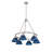 Felda 6 - Light Steel Dimmable Cone Chandelier-99998923-99998924