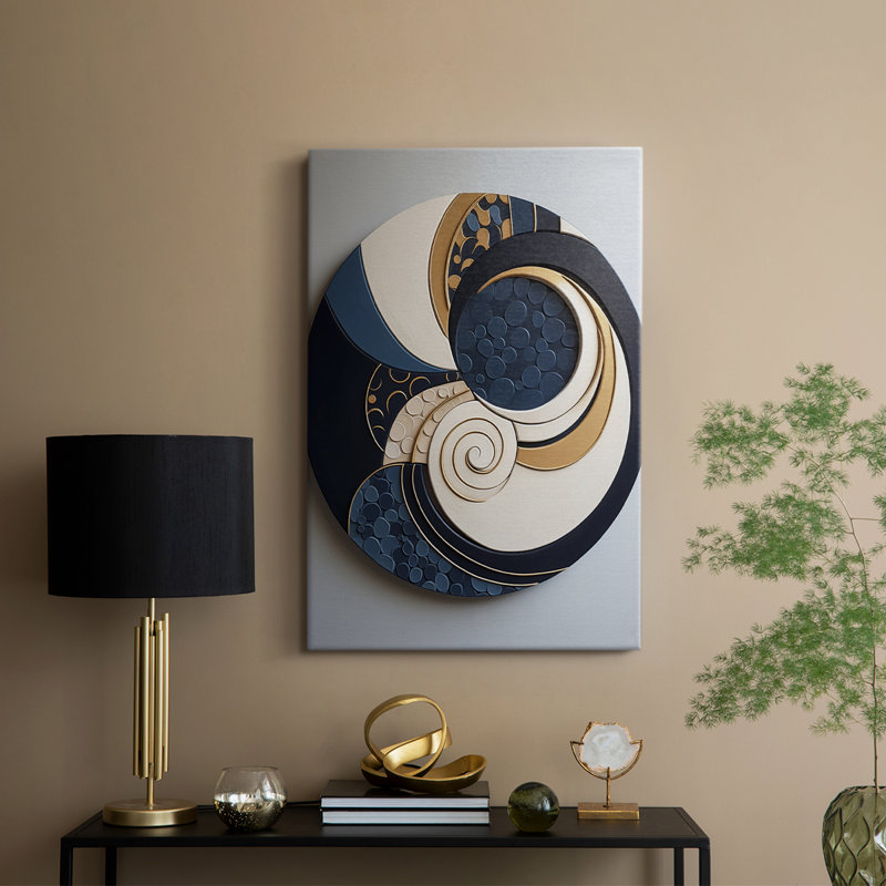 ABSTRACT Series DLIV - Gallery Cavas sur mesure, H 60 po x l 40 po