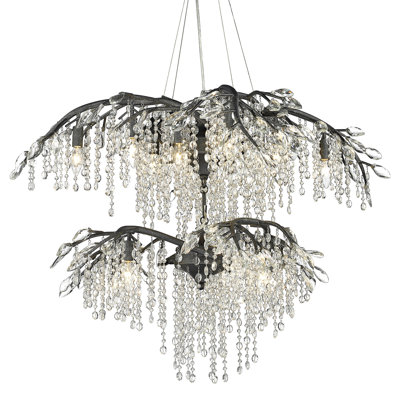 Montriel 18-Light Tiered Chandelier