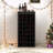 Modular 32 Bottle Wine Cabinet in Black-632808408-632808409