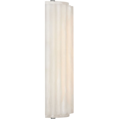 Madden Fluted Linear Sconce in Alabaster