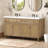 60" Double Bathroom Vanity Set-1779647699
