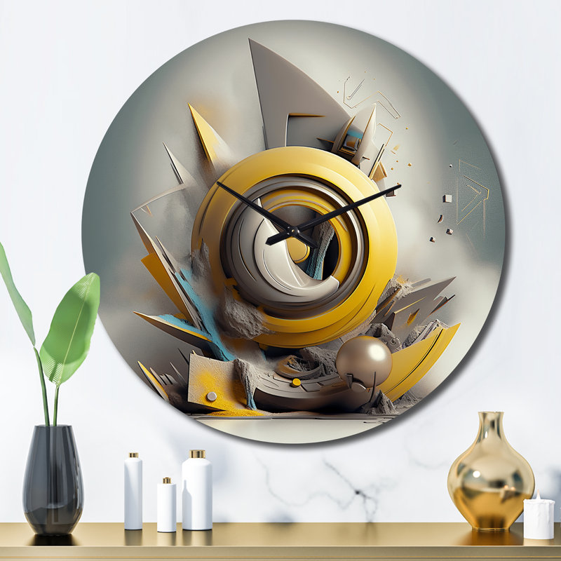 Horloge murale Visionary Dance Of God, Grand