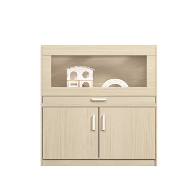 Habitat de hamster avec armoire et rangement - Construit, spacieux, facile à nettoyer, grand pont en bois, fenêtres transparentes, intérieur spacieux