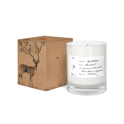 Glass Jar Candle with Holder