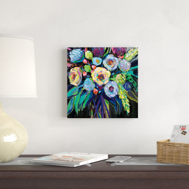 Nuit noire, H 12 po x l 12 po x P 1,25 po, Unframed, Non