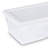 Sterilite 6 Qt Clear Storage Tote & 16 Qt Clear Storage Tote