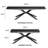 Vetler 9 - Piece 110.23'' Extendable Rectangular Sintered Stone Dining Table with 8 Leather Chairs Dining Set-877645550